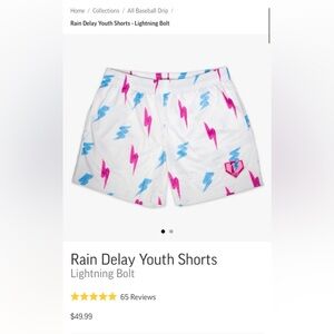 Rain delay YOUTH BL101 Shorts